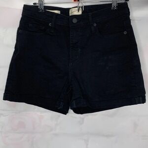 Universal Thread Women's High Rise Midi Black‎ Denim